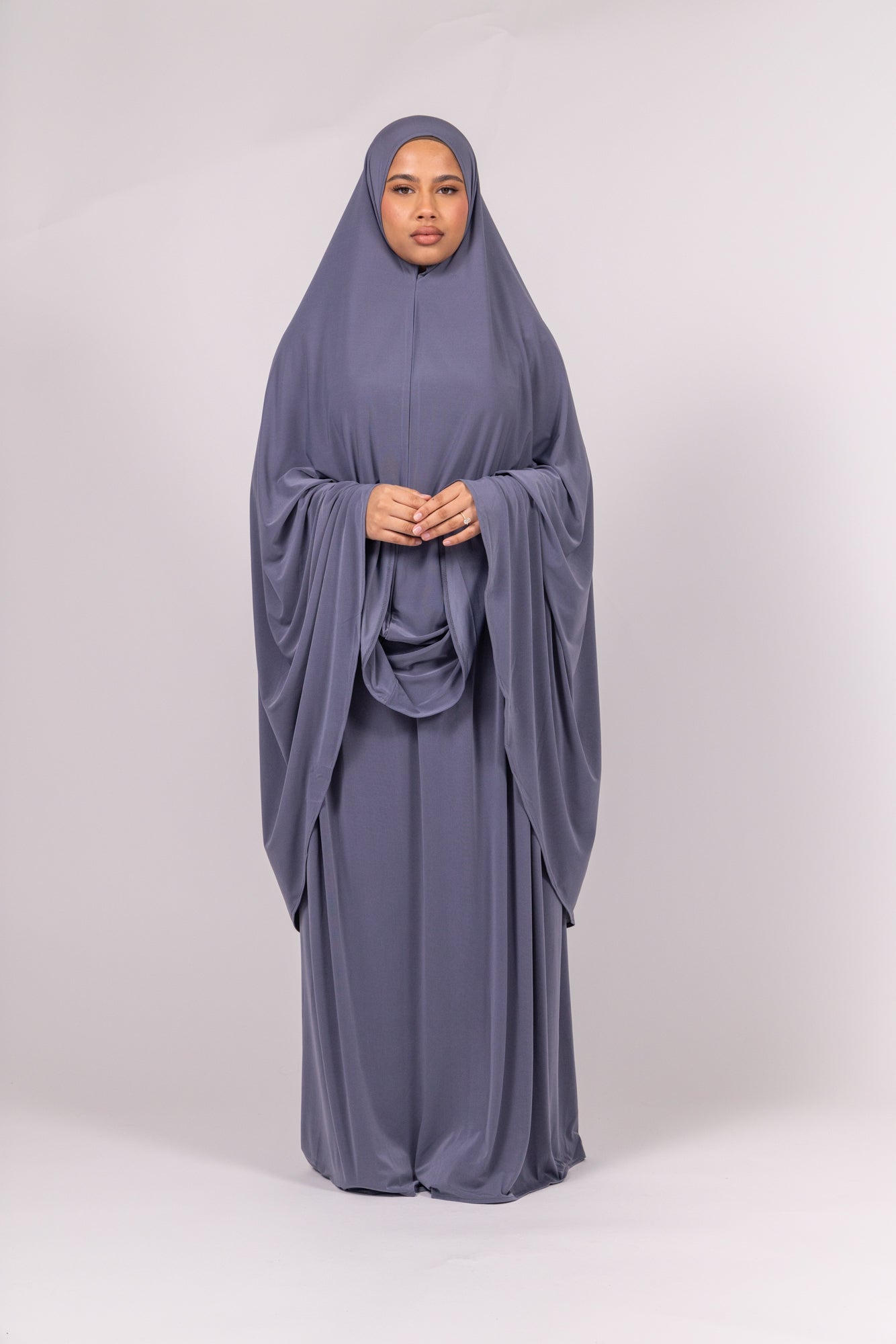 Jersey Khimaar in Blue
